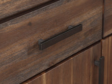 Mayfair Three Drawer Three Door Solid Wood Sideboard in Brick Brown - View 7