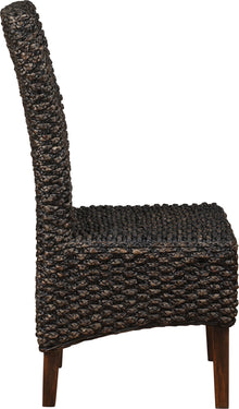 Mayfair Wicker Dining Chair in Brick Brown - View 7