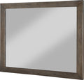 Marlborough Beveled Glass Mirror in Dark Pine