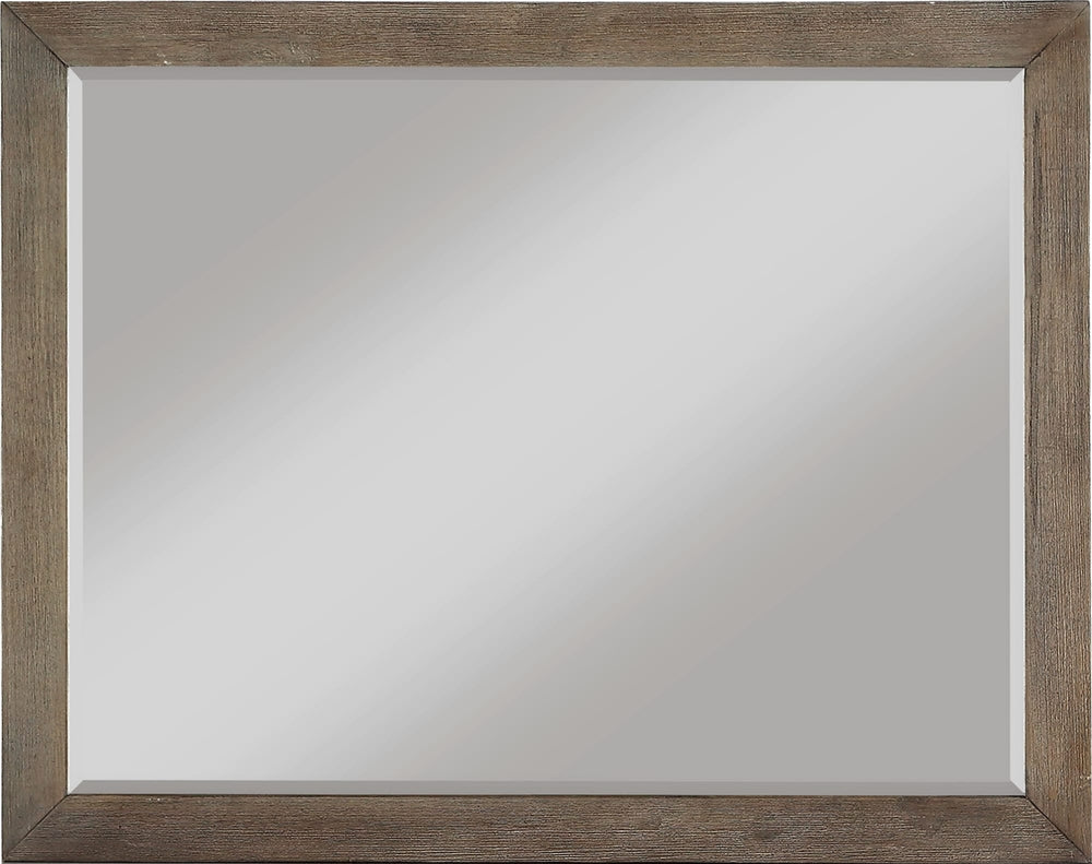 Marlborough Beveled Glass Mirror in Dark Pine - View 4