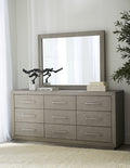 Marlborough Beveled Glass Mirror in Mineral