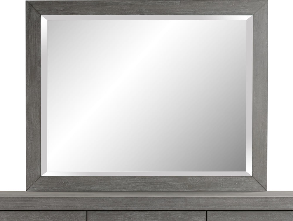 Marlborough Beveled Glass Mirror in Mineral - View 3