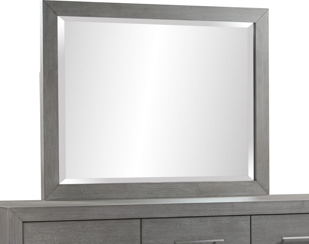 Marlborough Beveled Glass Mirror in Mineral - View 4