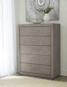 Marlborough Five Drawer Chest in Mineral