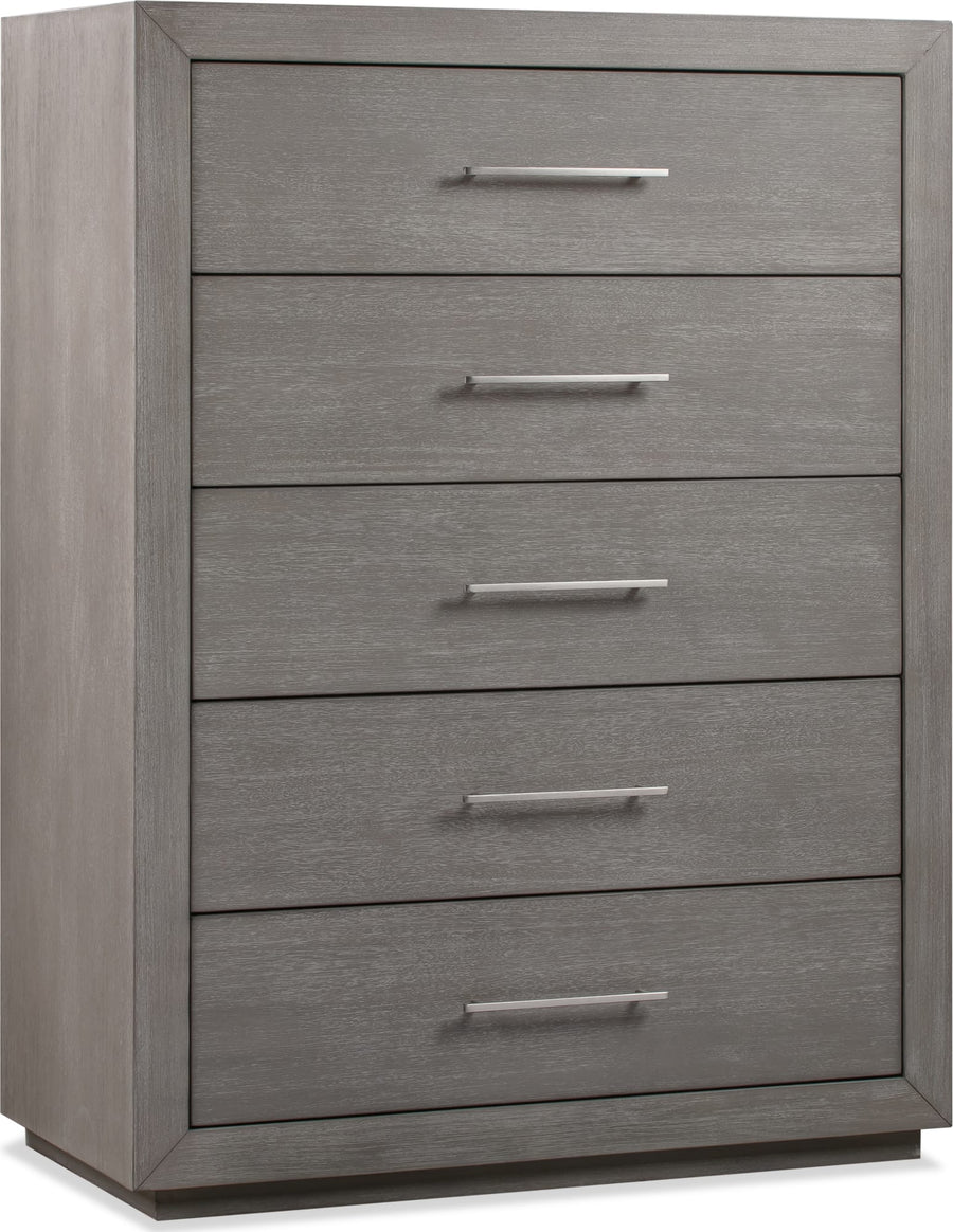 Marlborough Five Drawer Chest in Mineral - View 5