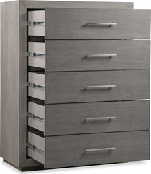 Marlborough Five Drawer Chest in Mineral - View 7