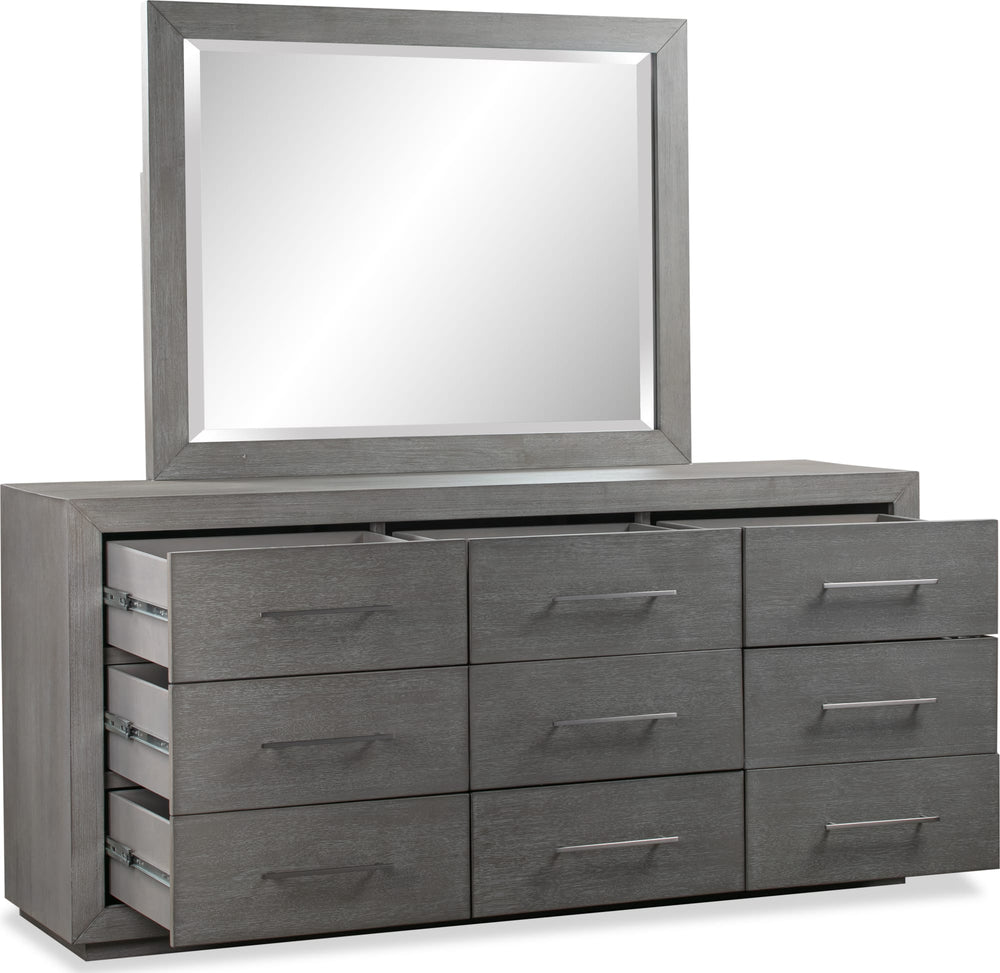 Marlborough Nine Drawer Dresser in Mineral - View 8