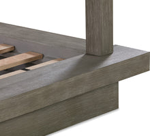 Marlborough Wood Canopy Bed in Mineral - View 4