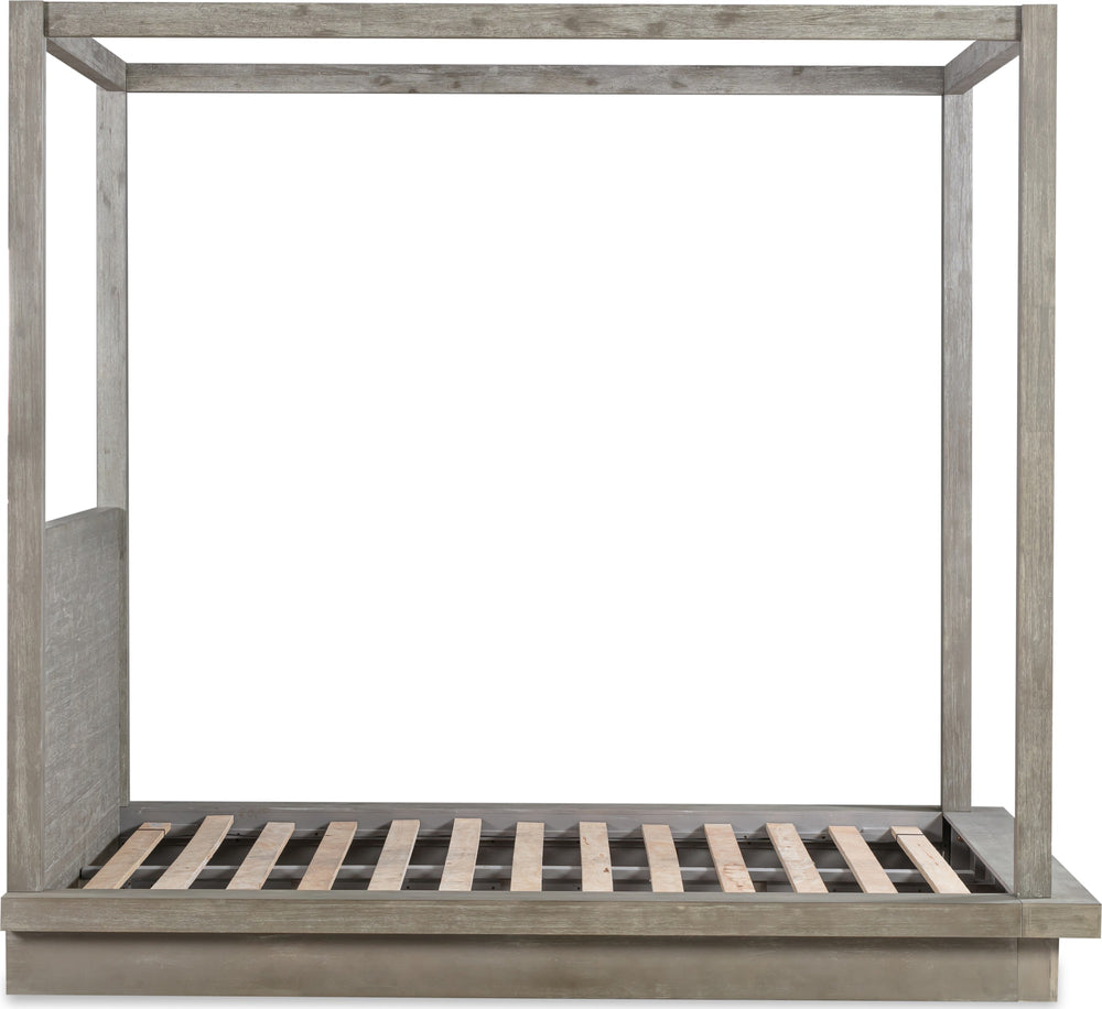 Marlborough Wood Canopy Bed in Mineral - View 6