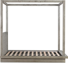 Marlborough Wood Canopy Bed in Mineral - View 6