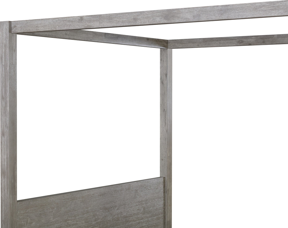 Marlborough Wood Canopy Bed in Mineral - View 8