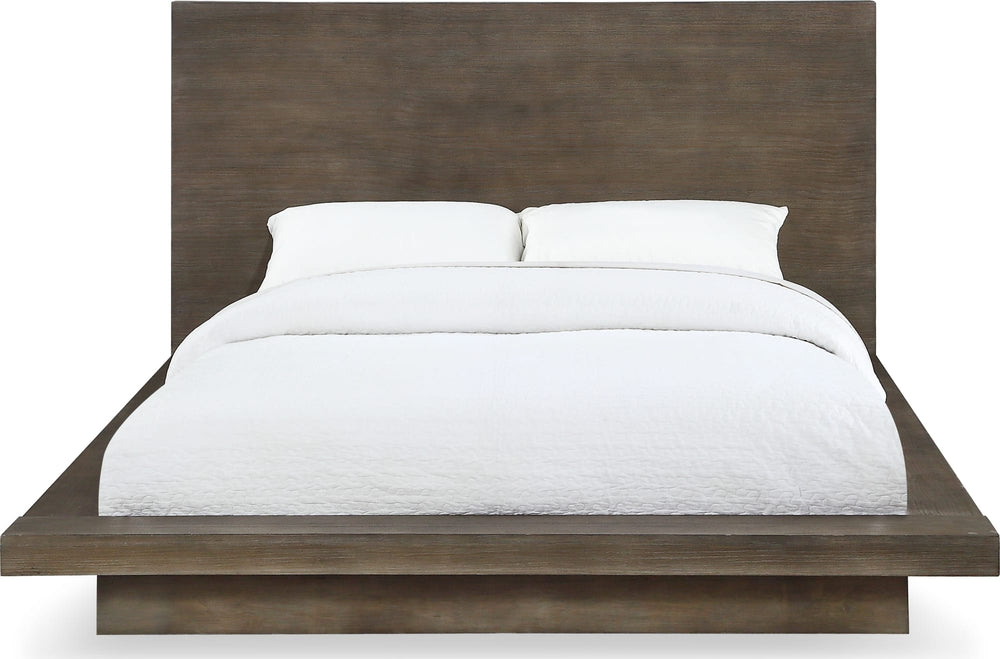 Marlborough Wood Platform Bed in Dark Pine - View 4