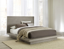 Marlborough Wood Platform Bed in Mineral