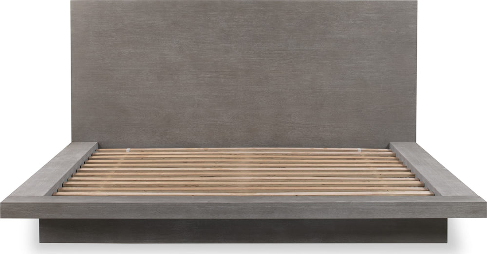 Marlborough Wood Platform Bed in Mineral - View 5