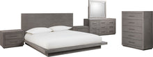 Marlborough Wood Platform Bed in Mineral - View 8