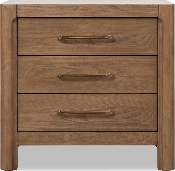 Morrison 3 Drw Nightstand - Claystone