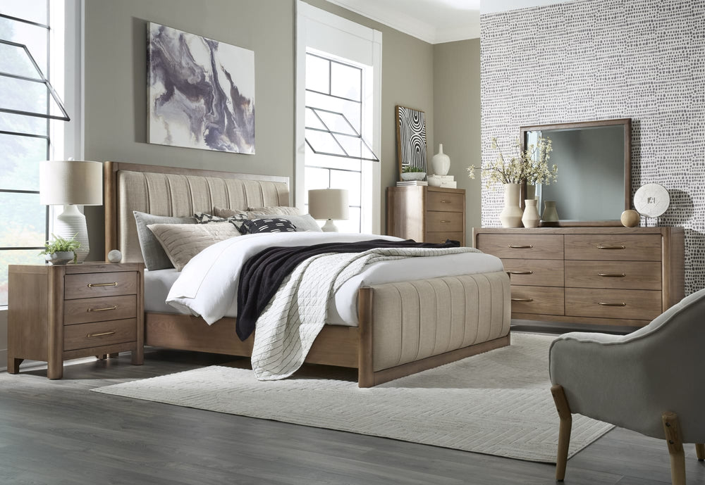 Morrison 3 Drw Nightstand - Claystone - View 6