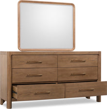 Morrison 6 Drw Dresser - Claystn - View 7