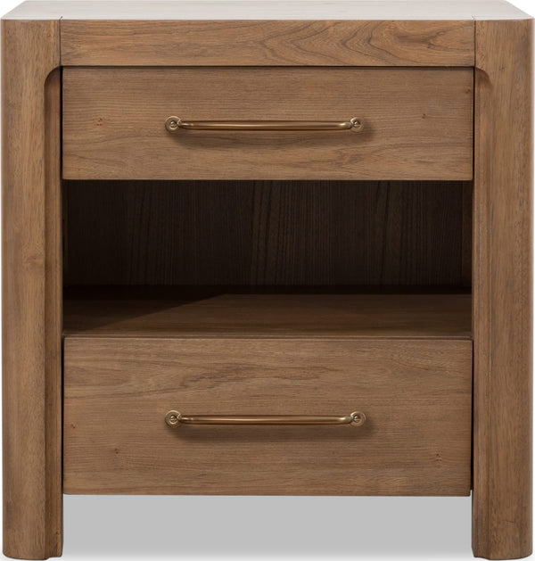 Morrison Open Nightstand - Claystone
