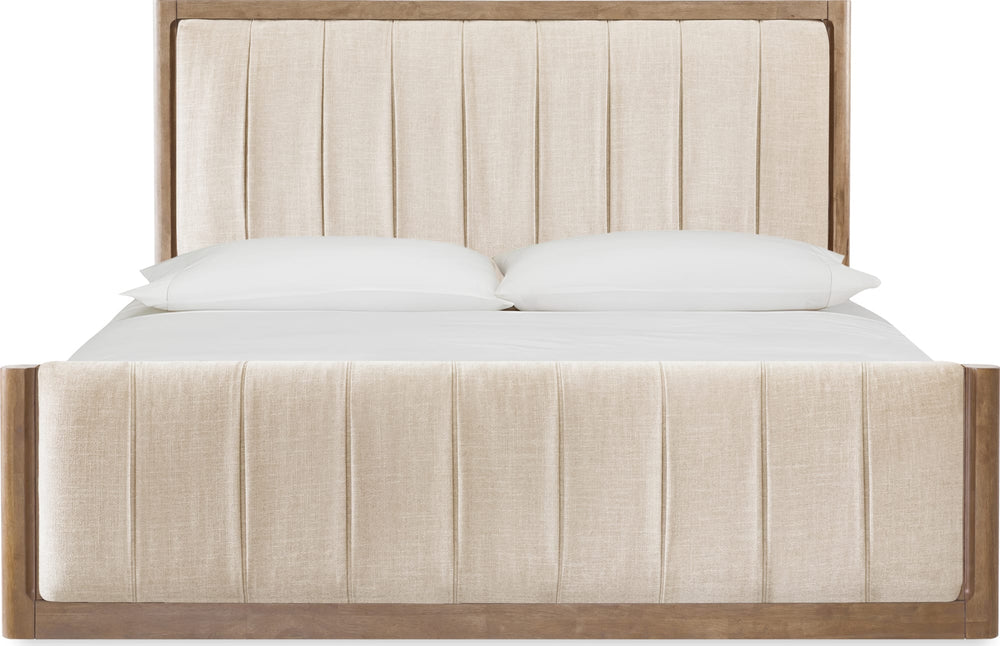 Morrison Wd/Upholstered Queen Bed - Csh/Cls - View 3