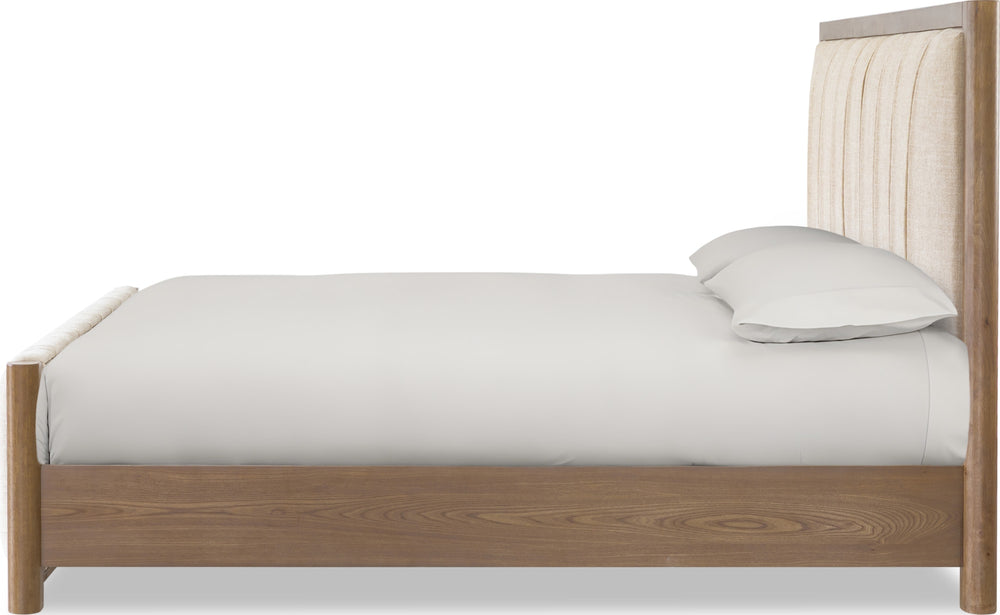 Morrison Wd/Upholstered Queen Bed - Csh/Cls - View 5