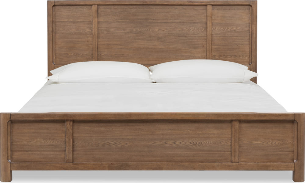 Morrison Wd Queen Bed - Claystn - View 3