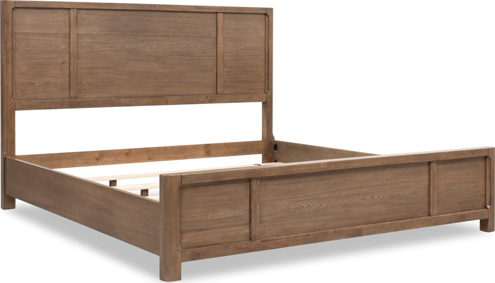 Morrison Wd Queen Bed - Claystn - View 7
