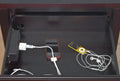 Newport Charging Station Nightstand in Espresso