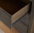 Newport Five Drawer Chest in Sharkskin