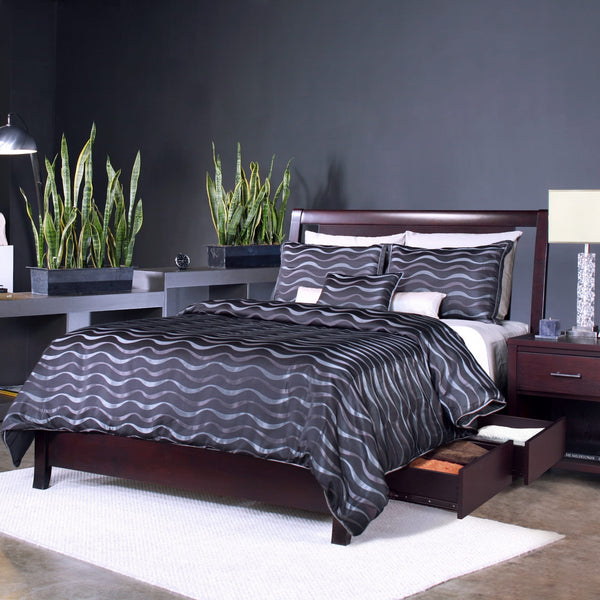 Newport Low Profile Storage Bed in Espresso alternate view