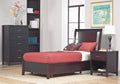 Newport Low Profile Storage Bed in Espresso