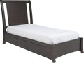 Newport Low Profile Storage Bed in Espresso