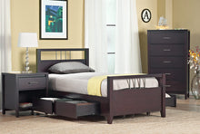 Newport Platform Storage Bed in Espresso - View 5