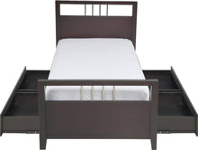 Newport Platform Storage Bed in Espresso - View 7