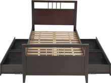 Newport Platform Storage Bed in Espresso - View 9