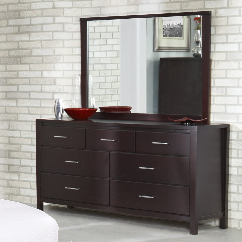 Newport Seven Drawer Dresser in Espresso - View 5