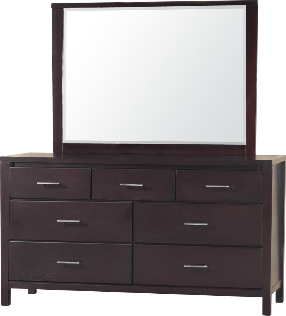 Newport Seven Drawer Dresser in Espresso - View 6