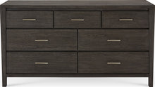 Newport Seven Drawer Dresser in Sharkskin - View 6