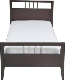 Newport Wood Platform Bed in Espresso - View 6