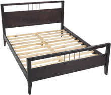 Newport Wood Platform Bed in Espresso - View 8
