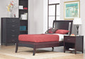 Newport Wood Sleigh Bed in Espresso