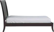 Newport Wood Sleigh Bed in Espresso - View 7