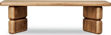 Norfolk Acacia Wood Dining Bench in Lioness - View 2