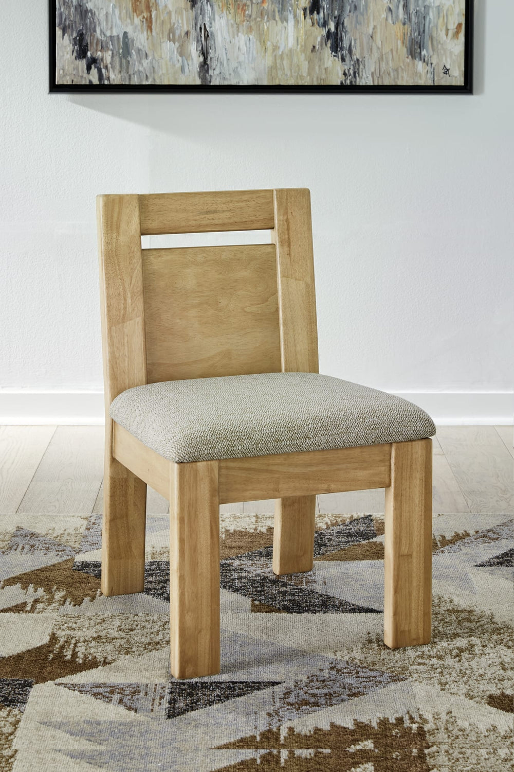 Norfolk Chenille Upholstered Dining Chair in Lioness and Hyena