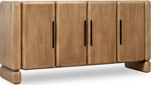 Norfolk Four Door Acacia Wood Sideboard in Lioness - View 4