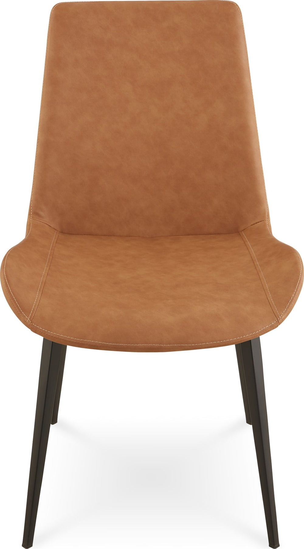 Northbrook Upholstered Dining Chair in Buckskin Synthetic Leather and Black - View 5