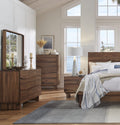 Oceanside Six Drawer Solid Wood Dresser in Natural Sengon
