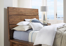 Oceanside Solid Wood Platform Bed in Natural Sengon - View 5
