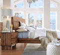 Oceanside Two Drawer Solid Wood Nightstand in Natural Sengon