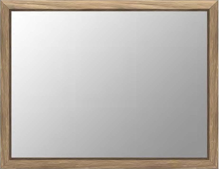 Onyx Coastal Modern Dresser Mirror in Bisque - View 2